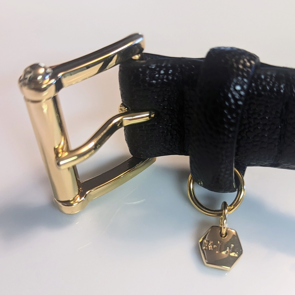 Lauren Ralph Lauren Black Leather Belt